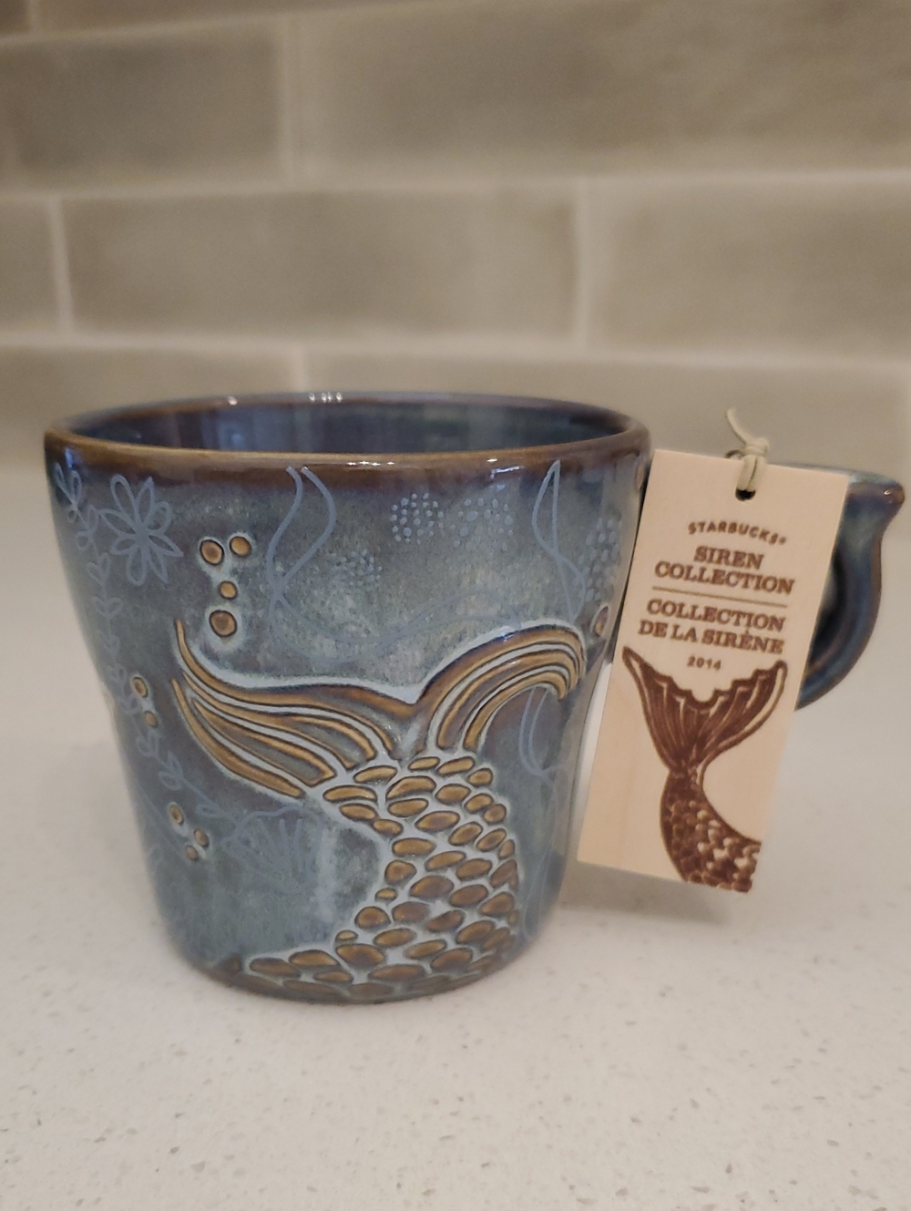 Starbucks 2014 Siren Collection Anniversary Mug  with tag